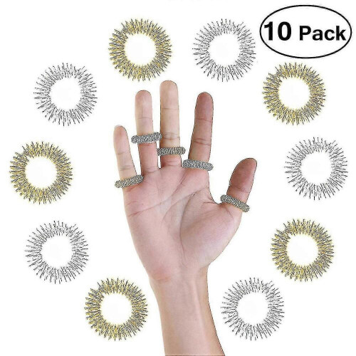 Akupressur-Massageringe, chinesische Massageringe, Fingermassageringe