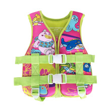 's buoyancy training jacket Comfortable lightweight swimming aid Pink