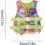 's buoyancy training jacket  Comfortable lightweight swimming aid Pink 5
