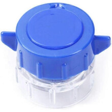 Tragbarer Mini-Pillenpulverisierer, Tablettenzerkleinerer, Tablettenzerkleinerer, Tablettenschneider, -teiler, -mühle (2 Stück, blau)