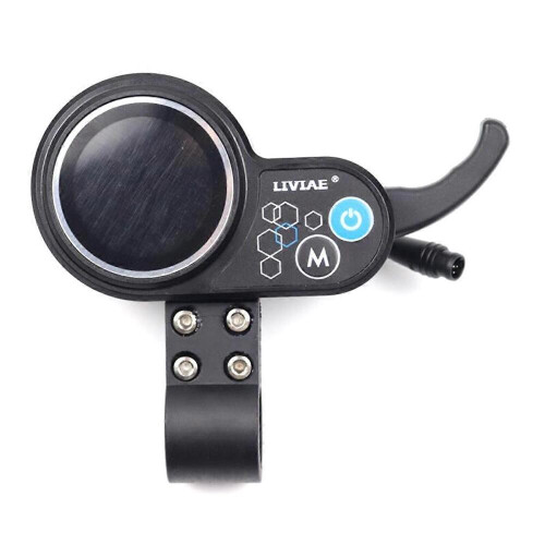 LIVIAE 36V-48V 350W Κινητήρας χωρίς ψήκτρες Ελεγκτής Οθόνη LCD Πίνακας ελέγχου γκαζιο