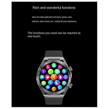 T80 Smartwatch-Bildschirm mit Herzfrequenz-, Blutsauerstoff-, Sport-, Blutzucker- und Blutdruckmessung