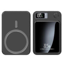 W-146 22,5W 5000mAh Powerbank Magnetisches kabelloses Ladegerät Externer Akku für Smartphones
