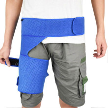 Hüftbandage mit Leistenstütze, verstellbare Neopren-Kompressionsbandage bei Leistenzerrung