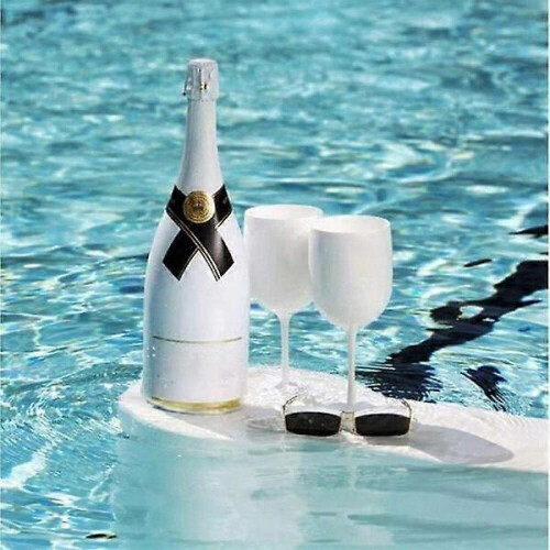 weiße Kunststoff-Champagnergläser, Champagnergläser, Cocktailgläser 2