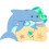 Orange Tree Toys Delfin-Holzpuzzle 1