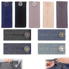 Piao Lhbfcy Hose Verstellbare Knöpfe Wunderknöpfe Hosenverlängerung Hosenknöpfe Verlängerung Hosenknöpfe Bundverlängerung