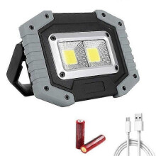 Bran Tragbare Flutlichter, 30W Wiederaufladbares Flutlicht für den Außenbereich, Camping