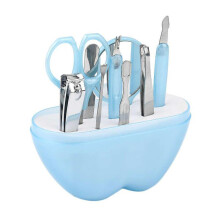 Blue Apple Nagelpflege-Set mit Nagelhautschneider, Pediküre- und Maniküre-Set
