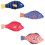 Katzenplüschtier in Fischform, 4er-Set 5