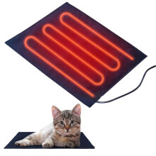 Cama calefactable para gatos, almohadilla térmica para gatos, mueble para gatos, almohadilla térmica eléctrica mediana para perros y gatos,