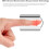(Red)Home Self Blood Oxygen Testing Kit 4