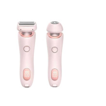 Elektriske barberhøvler for kvinner, elektrisk barbermaskin for kvinner (rosa)