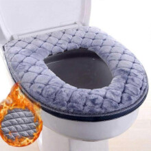 Luxuriöse Hygiene: Komfortable WC-Sitzauflagen, wiederverwendbarer, dickerer und wärmerer Bezug für den Winter, für optimale Hygiene und Kom