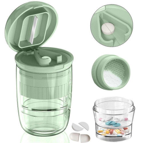 Tablettenzerkleinerer und -mahler, Tablettenteiler, zerkleinert Tabletten 2