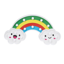 Regenbogen, Wolke, Form, Nacht, Licht, Schlafzimmer, Beleuchtung, Dekoration