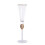 Transparentes Champagnerglas, Champagnerglas, Glasmaterial, Champagnerglas 5