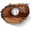 Baseball Softball Gloves Thickened Professional for Competition Practice (Brown, S) 5