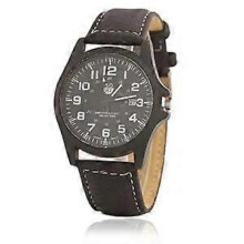 Schwarze Herrenarmbanduhr aus Holz, Herrenuhr, Militäruhr, Herrenuhren, Luxusuhren von Topmarken
