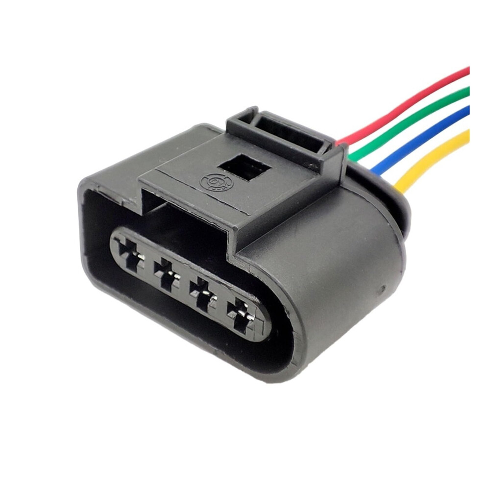 Automotive Connectors 4 Pin Ignition Coil Wire Harness Plug Auto Water Proof Connector With Wires 8K0973724 Connectors(5Pcs) 9189345690280
