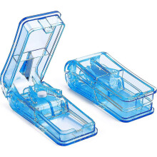 Tablettenteiler zum Schneiden und Zerkleinern kleiner und großer Tabletten, Tablettentrenner zum Teilen