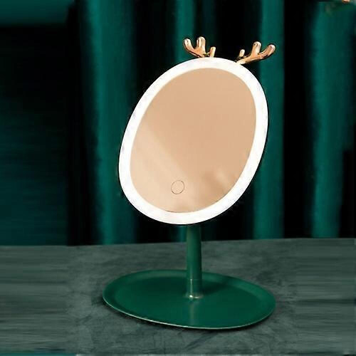 Antler LED Makeup Mirror With Fill Light Desktop Portable Small Mirror