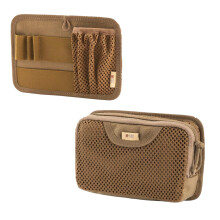 Tactical Bag Insert Modular Organizer bundle Tactical Bag Admin Pouch Hook Fasteners - Mesh Pocket