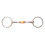 JP  Stainless Steel Copper Oval Link Loose Ring Snaffle Bit, 5.5' 1