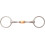 JP  Stainless Steel Copper Oval Link Loose Ring Snaffle Bit, 5.5' 5