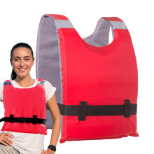 Adult life jacket visibility, strong buoyancy for water sports red Ref: 1777