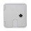 Electric Power Cord Cable Hatch Square Cover Compartment for 2 Lock Ke 2