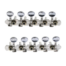 2pcs 5R5L Tuning Pegs Tuners Machine Heads for 10 String Electric Guit