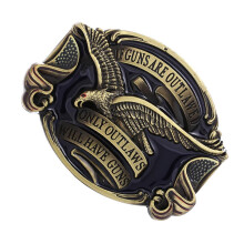 Men Vintage Style Eagle Belt Buckle Western Cowboy Jeans Accessories