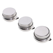 3 Pack Stainless Steel Single Dipper Palette Cup Clip With Lid Oil Pai