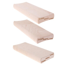 3 Piece Radius Sanding Block for Guitar Bass Fretboard Bunch Leveling