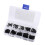 250 Pieces M2 Self Tapping Screw DIY Drilling Screws Assortment Kit Bl 1