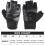 RDX MMA Training Mitts  Grappling Karate Gloves for Men Black 4