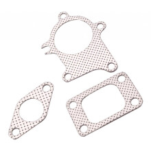 T3/T4 Turbo 5 Bolt Turbocharger Downpipe Gasket Combo Kit For Universa