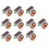 10PCS 0.28In 3 Wire LED DC 0-100V Voltmeter Digital Voltage Meter Test 3