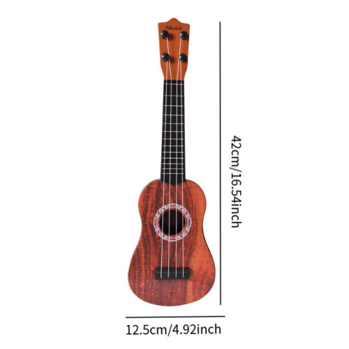 Realistic 21 inch Ukulele Guitar Early Learning Education for Beginner 1