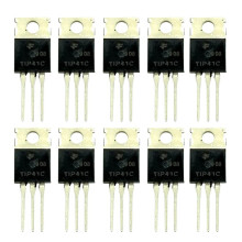 10 Pieces TIP41C Transistor Power Amplifier 100V 6A NPN Triode