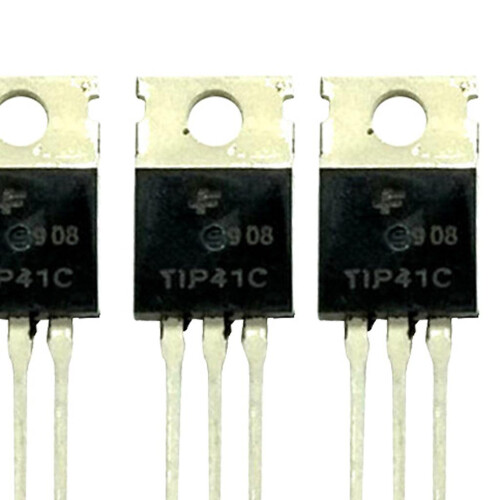 10 Pieces TIP41C Transistor Power Amplifier 100V 6A NPN Triode 2