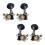 4Pcs Ukulele Tuning Pegs Guitar Accessories Concave Button Open Front 1