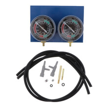 Precision 2 Cylinder Motorcycle Vacuum Gauge for Vacuum Hose/Connector