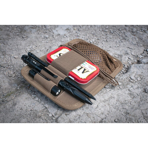 Tactical Bag Insert Modular Organizer bundle Tactical Bag Admin Pouch Hook Fasteners - Mesh Pocket 2