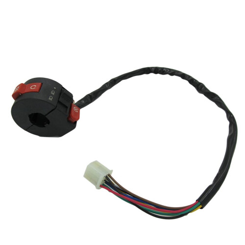 3-Function Left Handlebar Switch for 50 70 90 110 125cc ATV Quad 4 Whe