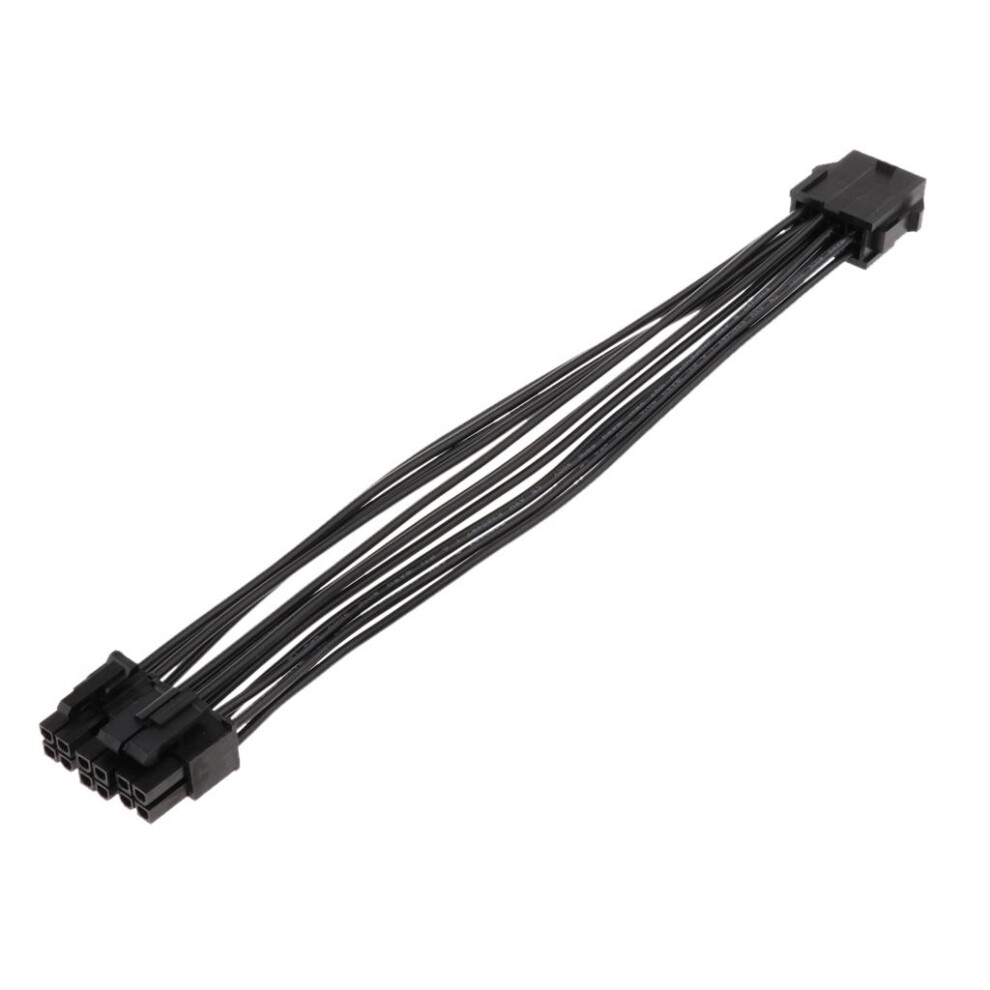 Cpu 8Pin To 8+4Pin Power Supply Extension Cable Cord Lead Sleeve Black 724902842444