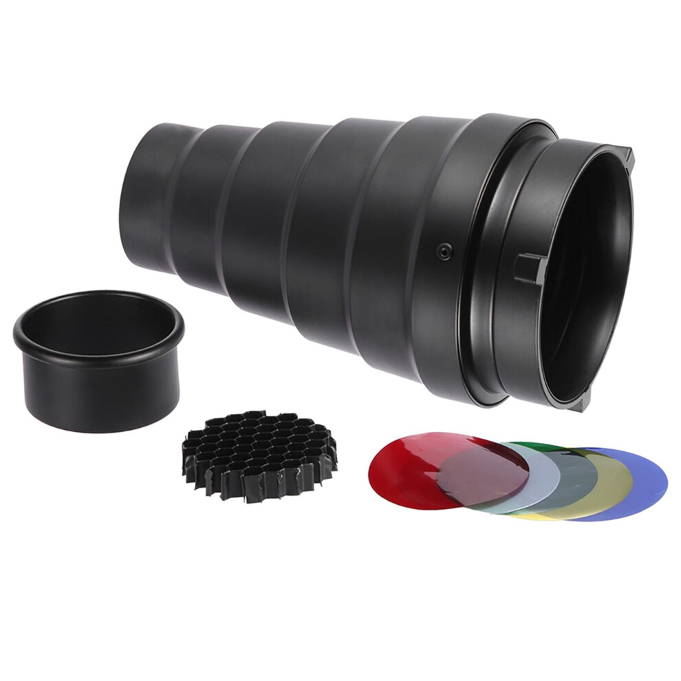 Aluminum Alloy Conical Snoot For Bowens Mount Flash Speedlite Light 789115590117