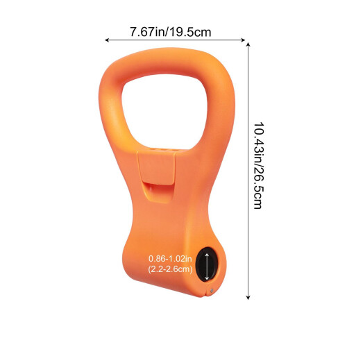 Kettlebell Clip Grip Handle Dumbbell Conversion Adapter Weightlifting 1