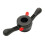 40mm 3mm Quick Release Hub Wing Nut Wheel Balancer Tire Change Tool 1